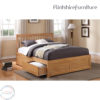 flintshire-furniture-pentre-double-bed-4ft-6-bedstead-oak-finish-with-fixed-drawers